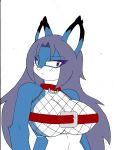  anthro big_breasts breasts canid canine cleavage clothed clothing colored digital_media_(artwork) fan_character female fishnet fishnet_topwear fox hi_res line_art looking_at_viewer mammal simple_background solo sonic_the_hedgehog_(series) superbunnygt white_background 