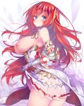  dress godsworn_alexiel granblue_fantasy hong_(white_spider) nipples no_bra see_through 