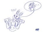  aleks_howes anthro beastars blue_and_white blush canid canine canis clothing condom condom_box duo female haru_(beastars) hi_res hoodie lagomorph legoshi_(beastars) leporid male mammal monochrome nervous phone phone_call rabbit sexual_barrier_device shaking text topwear wolf 