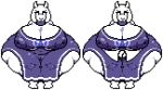 absurd_res alpha_channel alternate_universe anthro big_breasts big_butt big_nipples blush bovid breasts butt butt_from_the_front camel_toe caprine cleavage clothed clothing delta_rune_(emblem) digital_media_(artwork) dress ears_down erect_nipples eyelashes female fur genitals glistening glistening_body goat hi_res horn huge_breasts huge_butt huge_nipples huge_thighs humanoid hyper hyper_breasts hyper_butt hyper_nipples hyper_thighs looking_at_viewer mammal moronicpixels navel nipple_outline nipples overweight overweight_female pivoted_ears pixel_(artwork) smile solo standing sweater symbol thick_thighs tight_clothing tight_dress topwear toriel toriel_(undergoon) turtleneck under_boob undergoon undertale undertale_(series) vulva white_body white_fur wide_hips