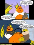 2026 3:4 absurd_res alexander_(chonkymouse) anthro asterisk_(symbol) bathroom big_butt black_bottomwear black_clothing black_sclera black_shirt black_tail black_topwear blue_bottomwear blue_clothing blue_pants bottomless bottomwear brown_clothing brown_ear_tips brown_hands brown_markings brown_shirt brown_topwear butt chonkymouse claws closeted clothed clothing collared_shirt colored comic dialogue digital_drawing_(artwork) digital_media_(artwork) dipstick_ears dipstick_tail duo ear_markings english_description english_text fangs flashback flat_colors generation_1_pokemon hand_on_another's_butt hand_on_butt hi_res leaning leaning_forward line_tail looking_at_another's_butt male male/male markings multicolored_ears narrowed_eyes nintendo on_another orange_body page_number pants partially_submerged pokemon pokemon_(species) polo_shirt profanity public_restroom racial_slur raichu restroom_stall riley_(blastoiseanimator) sandshrew shaded_background shirt simple_background simple_eyes speech_bubble swimming_pool tail tail_markings tan_body tan_inner_ear teeth text thick_thighs thin_tail topwear white_clothing white_eyes white_shirt white_sleeves white_topwear wide_hips yellow_body yellow_cheeks yellow_ears yellow_tail yellow_tail_tip