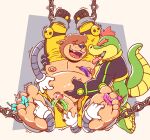 alligator alligatorid ankle_cuffs anthro armpit_fetish balls barefoot bdsm bear bearable bodily_fluids bondage bound butt codywulfy_(artist) comical crocodile crocodilian cuff_(restraint) dripping duo edging feathers feet gatorwatt genital_fluids genitals hero hi_res laugh lickes licking lighthearted love male male/male mammal mischevous navel nipple_fetish nipple_play nipples obese overweight paws penis playdate precum precum_drip raised_arms reptile restraints scalie sensual shakles sitting tickle_fetish tickle_torture tickling tickling_feet toes tongue torment torture villainous wrist_cuffs