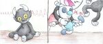 animate_inanimate attack button_(fastener) button_eyes character_plushie container cup cuphead_(character) cuphead_(game) doll for_a_head holding_object holding_plushie humanoid inanimate_object male meraki-sunset mugman not_furry object_head playing_with_toys plushie seam_(sewing) solo stitch_(sewing) studio_mdhr the_devil_(cuphead) toy