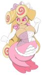 2024 absurd_res alpha_channel alternate_form aquatic armwear big_breasts breasts cake cleavage clothed clothing cookie_(cookie_run) cookie_run cookie_run_kingdom cyberkaku dessert dress elbow_gloves eyelashes eyeshadow female food food_creature food_hair gloves hair handwear heart_eyes heart_symbol hi_res humanoid kouign-amann_cookie legless long_hair makeup merfolk mermaid_tail multicolored_clothing not_furry overflowing_breasts pink_clothing pink_dress pink_eyes pink_eyeshadow pink_tail pseudo_hair roll_cake simple_background smile solo split_form tail transparent_background two_tone_clothing white_armwear white_clothing white_elbow_gloves white_gloves white_handwear