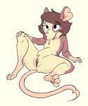  animaniacs animaniacs_(2020) anthro female genitals hi_res julia_brain kitsona mammal mouse murid murine nude pussy rodent solo spread_legs spreading warner_brothers 