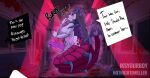 absurd_res anal anal_vore anthro anus arthropod blood blood_on_face blood_stain bodily_fluids bone centipede curvy_figure death detailed_background disposal feces female female_focus flat_chested genitals hair herm hi_res human hypnotic_eyes iksyourboy intersex mammal mass_vore monster_girl_(genre) multiple_prey myriapod penis purple_body purple_eyes purple_hair purple_skin scat_disposal snuff solo tail tail_anus tail_genitals tail_vulva tiamat unusual_anatomy unusual_genitalia unusual_genitalia_placement unusual_penis unusual_tail unusual_vulva_placement voluptuous vore vulva weight_gain