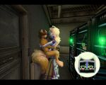 5:4 absurd_res anal anal_penetration anthro ashley_beau barely_visible_breasts big_tail blonde_hair border_collie breasts brown_body brown_fur brown_hair brown_tail canid canine canis collie dildo domestic_dog duo female floppy_ears fur game_screen gaylord_(artist) genitals gynomorph gynomorph/female gynomorph_penetrated hair hair_over_eyes herding_dog hi_res hybrid intersex intersex/female intersex_penetrated kerfur_omega_(votv) leg_markings mammal markings nanaki_azakee pastoral_dog penetration penis pink_penis remote_controlled robot_anthro robotic_body rodent sciurid screen screen_face server_room sex_toy sheepdog smile speech_bubble tail trans_(lore) trans_woman_(lore) tree_squirrel voices_of_the_void wig