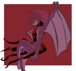  anthro breasts clothing dragon dress f_draws female hi_res horn membrane_(anatomy) membranous_wings muscular muscular_anthro muscular_female non-mammal_breasts purple_body purple_scales scales scalie smile solo tight_clothing wings 