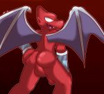  balls butt capcom demon demon&#039;s_crest firebrand gargoyle gargoyle&#039;s_quest genitals hi_res male penis red_arremer red_body red_skin ultilix video_games wings 