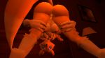  16:9 3d_(artwork) anthro anus artwork_(digital) big_breasts big_butt breasts butt canid canine digimon digimon_(species) digital_media_(artwork) female fox genitals hair hi_res looking_at_viewer mammal nipples nude pinup pose presenting pussy renamon reosnsfw smile solo solo_focus spreding spreding_legs teeth widescreen 