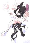  2020 4_toes 5_fingers animancer anthro anthro_on_anthro anthro_penetrated anthro_penetrating anthro_penetrating_anthro balls bent_spoon_position black_balls black_body black_ears black_fur black_tail blush bodily_fluids colored cum cum_from_pussy cum_in_pussy cum_inside digital_media_(artwork) dipodid duo ejaculation embrace eyes_closed feet female female_on_top female_penetrated fingers fist front_view fur genital_fluids genitals hi_res high-angle_view hindpaw humanoid_hands impregnation jerboa jinx luck lying male male/female male_on_bottom male_penetrating male_penetrating_female mammal monotone_body monotone_fur navel nude on_back on_bottom on_top one_leg_up orgasm ovum pawpads paws penetration penile penile_penetration penis penis_in_pussy pink_inner_ear pink_nose pink_pawpads pink_pussy purple_inner_ear purple_nose purple_penis pussy raised_leg rodent sex signature simple_background slim snout sperm_cell text toes two_tone_tail vaginal vaginal_penetration white_background white_body white_ears white_fur white_tail 