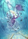  claws cloud commentary_request day full_body gen_7_pokemon golisopod highres incoming_attack looking_at_viewer no_humans outdoors pokemon pokemon_(creature) shiny sky solo star-shaped_pupils star_(symbol) supearibu symbol-shaped_pupils water water_drop 