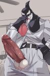  29&ordm;c anthro balls belt bodily_fluids bottomwear cetacean clothed clothing delphinoid dripping erection gang_orca genital_fluids genitals hand_in_pocket hi_res holding_clothing humanoid_genitalia humanoid_penis low-angle_view male mammal marine my_hero_academia necktie oceanic_dolphin orca pants penis penis_through_fly pockets poking_out precum precum_drip shirt solo suit teeth toothed_whale topwear vein veiny_penis white_balls white_bottomwear white_clothing white_pants white_shirt white_topwear 