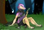  2020 anthro arrow clothed clothing crocodile crocodilian crocodylid digital_media_(artwork) female flat_chested grumpy_face grumpy_griffin_creations holding_object holding_weapon looking_at_viewer muscular muscular_anthro muscular_female outside ranged_weapon reptile scalie solo weapon will-o-wisp 