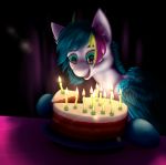  birthday birthday_cake cake darkstar dessert equid equine female food foxnose friendship_is_magic happy_birthday hasbro horse mammal my_little_pony pegasus pony solo wings 