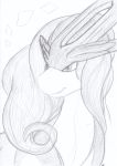  absurd_res drake_drachenlicht female feral graphite_(artwork) hi_res legendary_pok&eacute;mon nintendo pencil_(artwork) pok&eacute;mon pok&eacute;mon_(species) solo suicune traditional_media_(artwork) video_games 