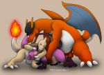  ace anal bodily_fluids charizard charmelon colored cum cum_inflation genital_fluids hi_res inflation invalid_tag irongut male nintendo oral pok&eacute;mon pok&eacute;mon_(species) raichu sal sketch spelunker spit_raosting video_games 