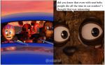  2020 3d_(artwork) :d ? afternoon ambiguous_gender animatronic anthro balloon_boy_(fnaf) black_eyebrows black_nose blue_eyes bow_tie brown_body brown_ears brown_eyes canid canine car circus_baby_(fnaf) close-up clothed clothing codaanim comic cross-eyed crossover detailed dialogue digital_media_(artwork) driving english_text eye_patch eyebrows eyewear female five_nights_at_freddy&#039;s five_nights_at_freddy&#039;s_2 five_nights_at_freddy&#039;s_4 fox foxy_(fnaf) freddy_(fnaf) group hair hat headgear headwear human humor lagomorph leporid long_ears looking_aside looking_at_viewer looking_away looking_down machine male mammal meme microphone open_mouth orange_hair orange_nose outside pigtails pirate plushtrap_(fnaf) propeller propeller_hat pseudo_clothing pseudo_hair question rabbit red_body red_ears red_hair reflection road robot sharp_teeth shirt sister_location sitting sky smile tails_gets_trolled talking_to_viewer tan_body teeth text the_truth topwear ursid vehicle video_games what windshield_wiper yellow_body yellow_ears yellow_eyes 