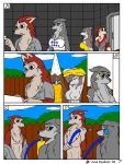  2009 3:4 air_tank aleu anthro anthrofied areola balto_(film) bandanna black_eyes breasts canid canine canis chest_tuft clothing digital_drawing_(artwork) digital_media_(artwork) domestic_dog dress_shirt dusty_(balto) female grey_body grey_pupils group hi_res hose husky hybrid incest_(lore) inside jenna_(balto) kerchief kodi leonkatlovre male male/female mammal multicolored_body nipples nordic_sled_dog outside pink_areola pink_nipples pupils rana_(artist) red_body shirt spitz standing story story_in_description tan_body tank_top text topwear tuft two_tone_body two_tone_tail undressing wolf 