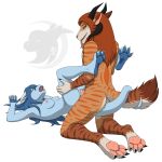  1:1 4_toes 5_fingers alpha_channel anthro arch_position barefoot blue_body blue_eyes blue_hair blue_scales bodily_fluids border breasts brown_body brown_fur brown_hair claws cum cum_in_pussy cum_inside dipstick_ears dipstick_tail dragon duo entwined_tails female female_penetrated fingers forked_tongue fur genital_fluids genitals gloves_(marking) hair hi_res hindpaw horn interspecies kneeling leg_grab leg_markings looking_pleasured lying male male/female male_penetrating male_penetrating_female markings multicolored_ears multicolored_tail nipples nude on_back open_mouth orange_body orange_fur pawpads paws penetration penis pink_nipples pink_pawpads pussy scales sera_(sera) seraotoro sex sharp_teeth simple_background smile socks_(marking) spread_toes striped_body striped_fur stripes tail_coil teeth toe_claws toes tongue tongue_out transparent_background transparent_border under_boob vaginal vaginal_penetration watermark white_body white_fur 