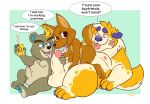  animal_crossing anthro beaver big_penis bodily_fluids c.j._(animal_crossing) canid canine canis celestial cellphone cheat domestic_dog english_text fox genital_fluids genitals gregg_lee group hand_on_penis hi_res male male/male mammal night_in_the_woods nintendo penis phone precum rodent smartphone text tongue tongue_out video_games zesty_(character) 