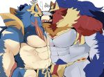  group hi_res hyaku_(artist) legendary_pok&eacute;mon male male/male nintendo pok&eacute;mon pok&eacute;mon_(species) video_games zacian zamazenta 