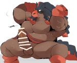  censored genitals humanoid_genitalia humanoid_penis hyaku_(artist) male mudsdale nintendo penis pok&eacute;mon pok&eacute;mon_(species) solo video_games 