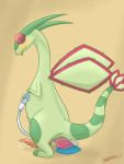  3:4 anal anal_penetration bad_dragon blush bodily_fluids cumlube dildo dildo_in_ass dildo_penetration feral flygon genital_fluids hi_res looking_at_viewer male nintendo penetration pok&eacute;mon pok&eacute;mon_(species) precum raydenryu_(artist) sex_toy sex_toy_in_ass sex_toy_penetration solo video_games 