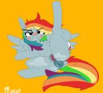  anus bodily_fluids butt female friendship_is_magic genitals hasbro hi_res musk my_little_pony presenting pussy rainbow_dash_(mlp) smell smelly spread_legs spreading sweat yumyumyeen yyy 