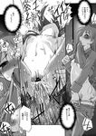  comic kagami_hiiragi konata_izumi lucky_star sojiro_izumi 