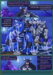  animated anthro ape barazoku bastoro blue_body blue_fur blue_skin bovid bovine broken_horn casual_nudity cyoa dark_fur dialogue european_mythology fantasy fur gokong_bull gorilla greek_mythology haplorhine horn kamhe korno male male/male mammal merbull minotaur muscular mythology primate purple_body purple_fur purple_skin rickleone sea skyhorn&#039;s_adventures water webcomic white_body white_fur 