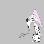  101_dalmatian_street 101_dalmatians 2d_animation absurd_res animated canid canine canis dalmatian dialogue disney dolly_(101_dalmatians) domestic_dog female fur hi_res mammal simple_background solo white_body white_fur yairo 