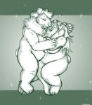  cuddling danji-isthmus female hi_res hug male mammal tagme ursid 