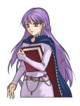 1girl absurdly_long_hair absurdres belly_chain blue_cloak blue_dress cloak commission commissioner_upload dress duscodan expressionless fire_emblem fire_emblem:_radiant_dawn fire_emblem:_the_binding_blade highres huge_filesize jewelry lavender_dress long_hair long_sleeves purple_eyes purple_hair solo sophia_(fire_emblem) very_long_hair white_background 