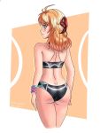  1girl ass bikini fiora_(xenoblade) from_behind highres looking_back solo swimsuit xenoblade_chronicles xenoblade_chronicles_(series) 