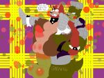  4:3 canid canine five_nights_at_freddy&#039;s five_nights_at_freddy&#039;s_3 fnaf_bare_club_(version) fox foxy_(fnaf) hi_res lagomorph leporid lusttobi male male/male mammal rabbit springtrap_(fnaf) video_games 