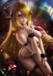  axsens cynthia_(pokemon) nipples pantsu pokemon thong topless 