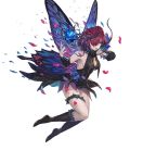  cleavage dress fairy fire_emblem fire_emblem_heroes nintendo no_bra tattoo triandra wings yoshiku 