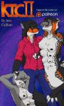  anthro bottomwear breasts canid canid_taur canine canine_taur claws clothing collared_shirt comic cover cover_page daughter denim denim_clothing felid feline female fox fox_taur group hybrid incest_(lore) jeans jeto_(jeto_calihan) jeto_calihan(artist) kaili_(jeto_calihan) mammal mammal_taur mother mother_and_child mother_and_daughter multi_breast neiri nipples oh_fugg pantherine pants parent parent_and_child ponytail_hair roughness sibling sister sisters snow_leopard taur 