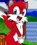  animal_humanoid artist canid canid_humanoid canine canine_humanoid fan_character fox fox_humanoid fur humanoid male mammal mammal_humanoid red_body red_fur smile solo sonic_the_hedgehog_(series) 