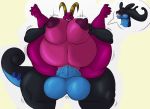  anthro balls bartok_the_magnificent big_balls black_body breasts dragon fan_character female genitals goodra horn huge_balls jonhy2g ludmilla_(bartok) male male/female nintendo pink_body pok&eacute;mon pok&eacute;mon_(species) pussy sex shinysteel thick_thighs video_games 