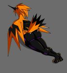  absurd_res alcatras45 ambiguous_gender anthro big_breasts big_butt blonde_hair breasts butt feathers galarian_zapdos hair hi_res human humanoid legendary_pok&eacute;mon looking_at_viewer mammal nintendo nude orange_body orange_feathers pok&eacute;mon pok&eacute;mon_(species) pok&eacute;morph regional_form_(pok&eacute;mon) simple_background solo video_games 