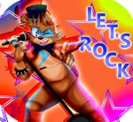  anthro blue_bow_tie blue_eyes blue_fingernails bodypaint bow_tie clothing colorful colorful_background cute_face cute_fangs ear_piercing english_text face_paint five_nights_at_freddy&#039;s five_nights_at_freddy&#039;s:_security_breach fluffy_ears fur gesture glamrock_freddy_(fnaf) glistening glistening_eyes grin hair hat headgear headwear hi_res humanoid jflare205 machine male mammal multicolored_body multicolored_fur one_eye_closed open_mouth piercing pointing pointing_at_viewer red_earring robot robot_humanoid shoulder_guards smile solo spiked_tail spikes spikes_(anatomy) spiky_hair text top_hat two_tone_body two_tone_fur ursid ursine video_games wink 