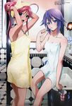  mizore_shirayuki moka_akashiya rosario_vampire tagme 