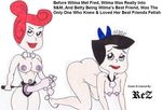  betty_rubble hanna_barbera rez the_flintstones wilma_flintstone 