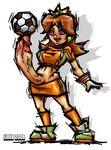  linty mario_strikers nintendo princess_daisy super_mario_bros. 