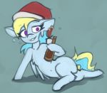  alcohol beverage christmas equid equine female feral hasbro holidays mammal marsminer my_little_pony pegasus solo wings 