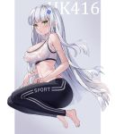  erect_nipples girls_frontline hk416_(girls_frontline) hyoin wet_clothes 