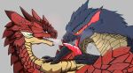  ambiguous_gender capcom dragon duo flying_wyvern h56_(hikkoro) hi_res male male/ambiguous monster_hunter nargacuga rath_wyvern rathalos video_games wyvern 
