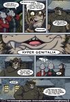  anthro bailey_(naughtymorg) brother brothers clothed clothing comic dialogue dom_(naughtymorg) dragon english_text female good_girl group hi_res incest_(lore) male naughtymorg patreon patreon_logo scalie seph_(naughtymorg) sibling sister snow text url 
